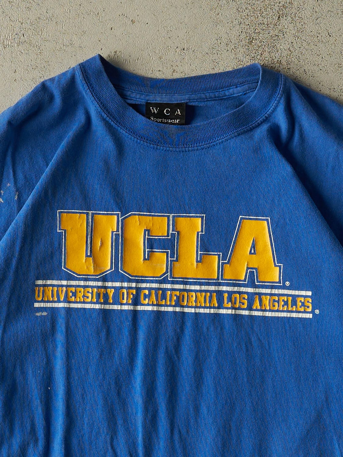 Vintage Y2K Blue UCLA Tee (S/M)