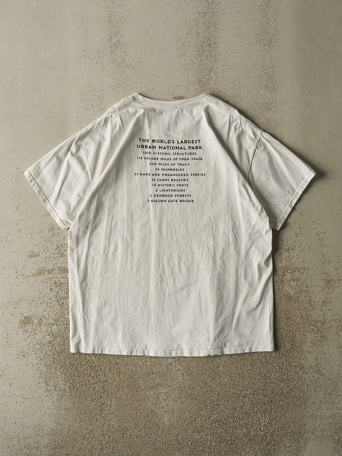 Vintage 90s White Golden Gate National Parks Tee (L)