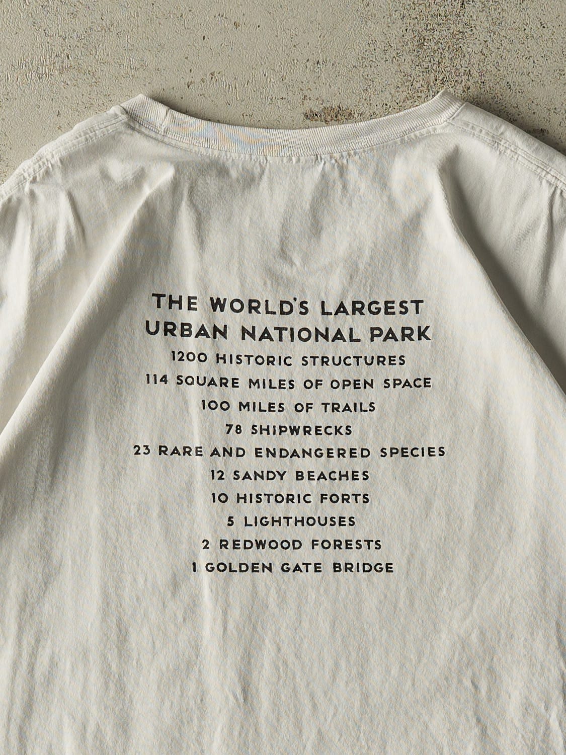 Vintage 90s White Golden Gate National Parks Tee (L)