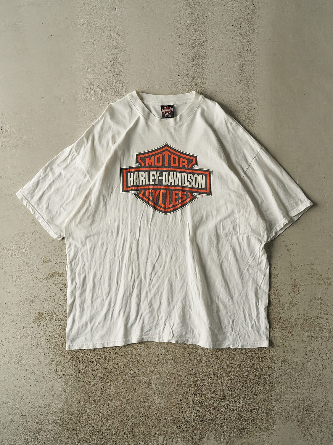 Vintage 97' White Harley Davidson Palm Springs, CA Tee (XXL/XXXL)