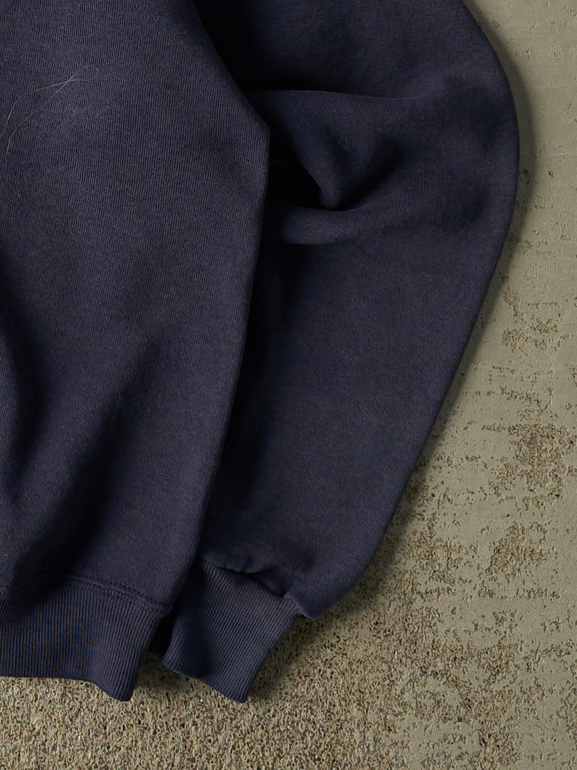 Vintage 80s Sun Faded Navy Blue San Francisco Crewneck (M)