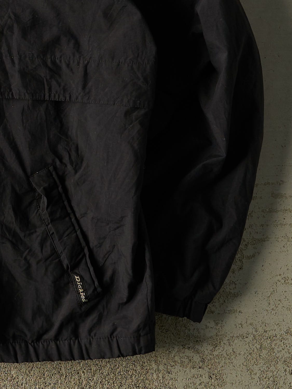 Vintage 90s Black Dickies Windbreaker Jacket (L/XL)
