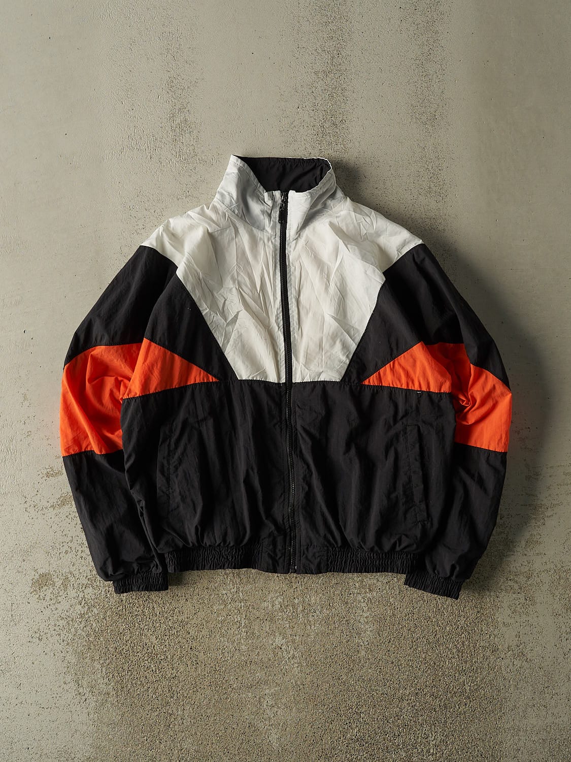 Vintage 90s Black Multi Colour Puma Windbreacker Jacket (M/L)