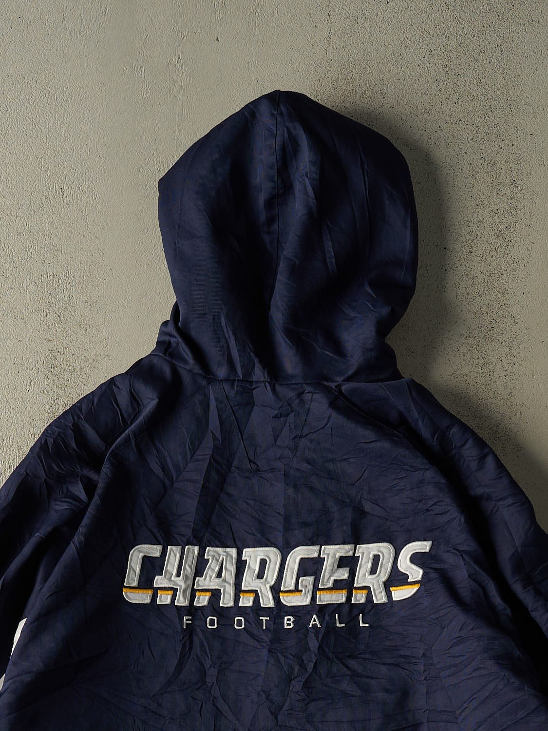 Vintage Y2K Navy Blue San Diego Chargers Reebok Fleece Lined
