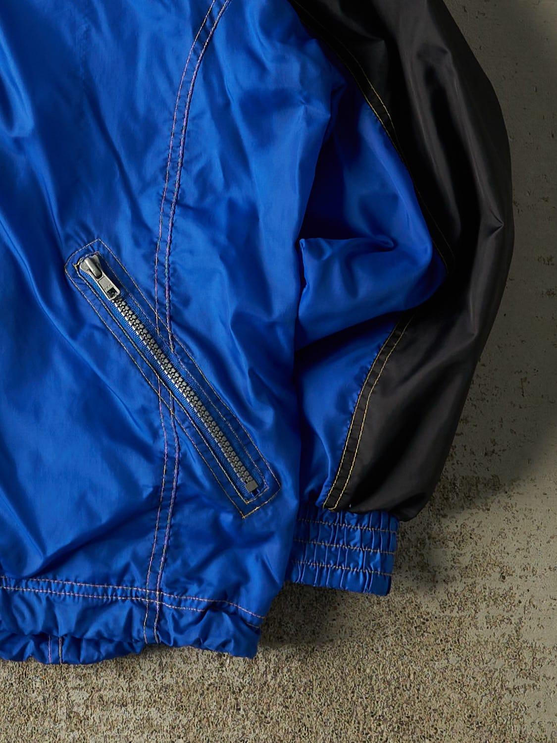 Vintage 90s Blue Reebok Windbreaker Jacket (M)