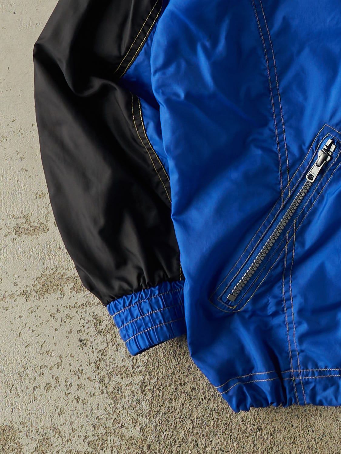Vintage 90s Blue Reebok Windbreaker Jacket (M)