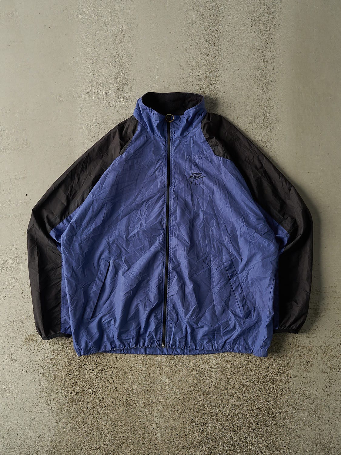 Vintage 90s Purple Nike Fit Windbreaker Jacket (XL)