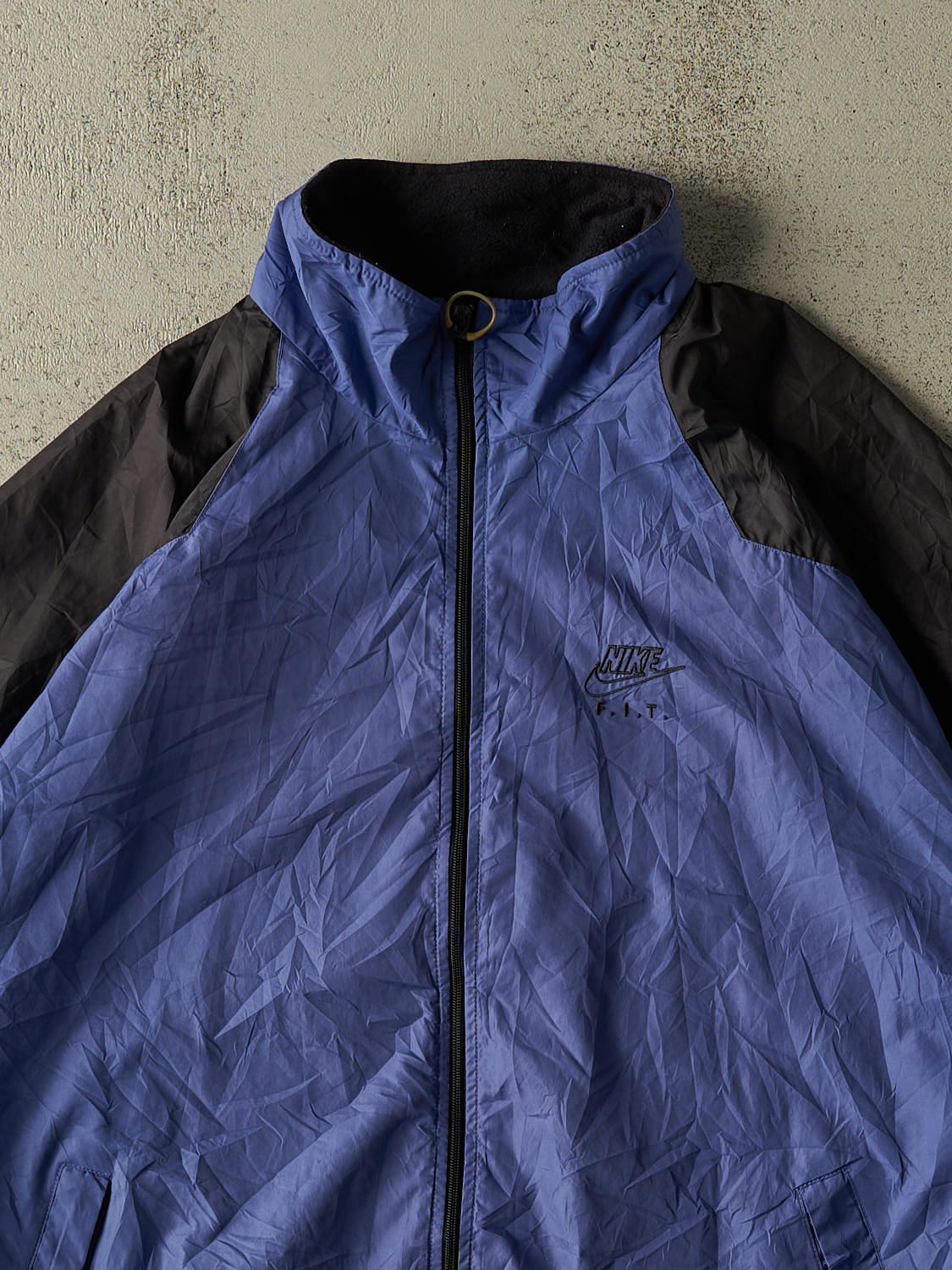 Vintage 90s Purple Nike Fit Windbreaker Jacket (XL)
