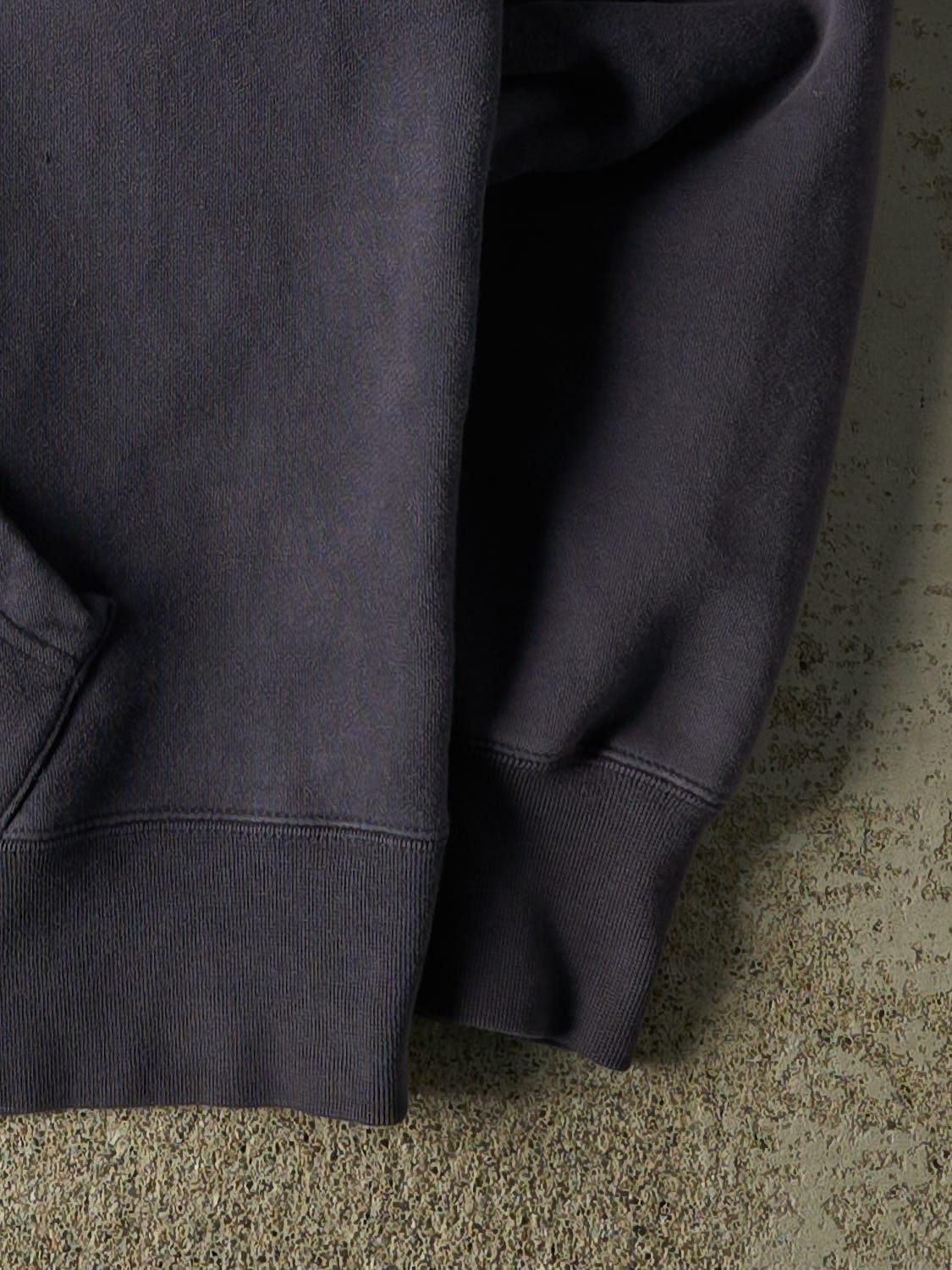 Vintage 90s Slate Blue Roots Zip Up Hoodie (M/L)
