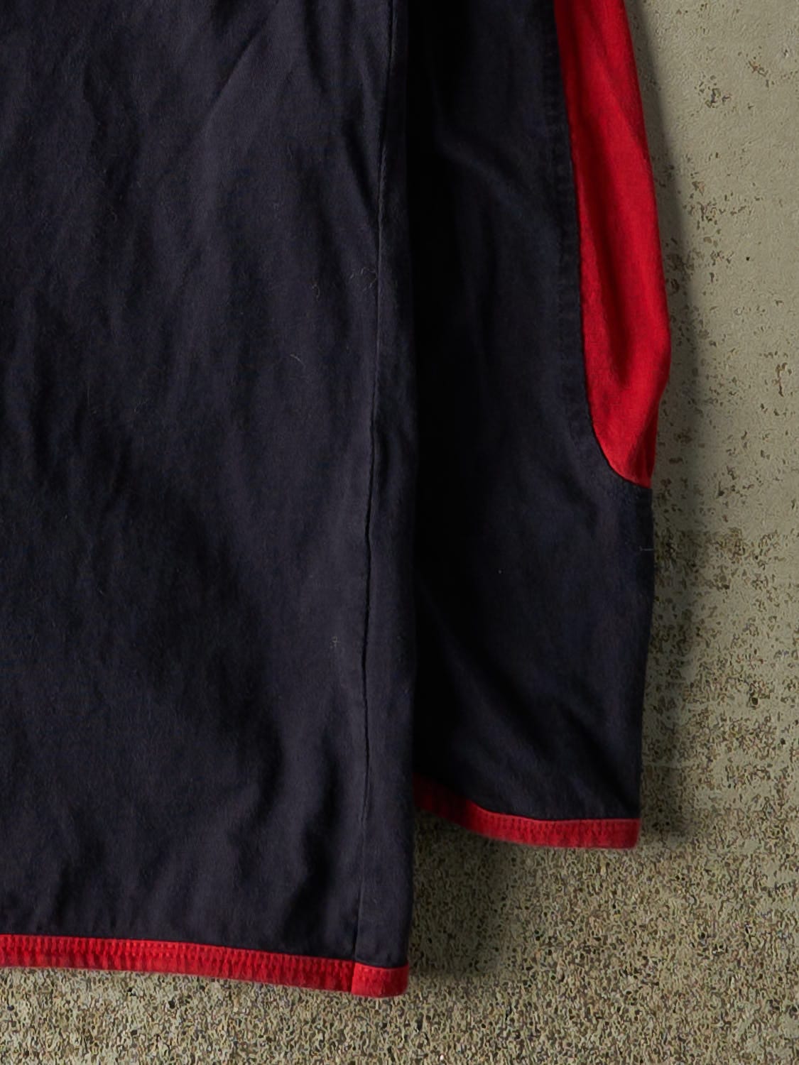 Vintage Y2K Navy Blue Arsenal FC Long Sleeve (M)