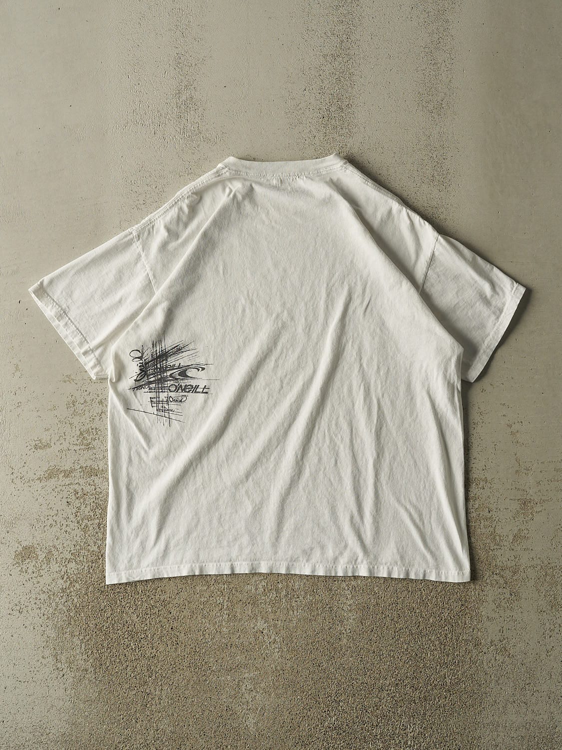 Vintage Y2K White O'Neill Tee (L)
