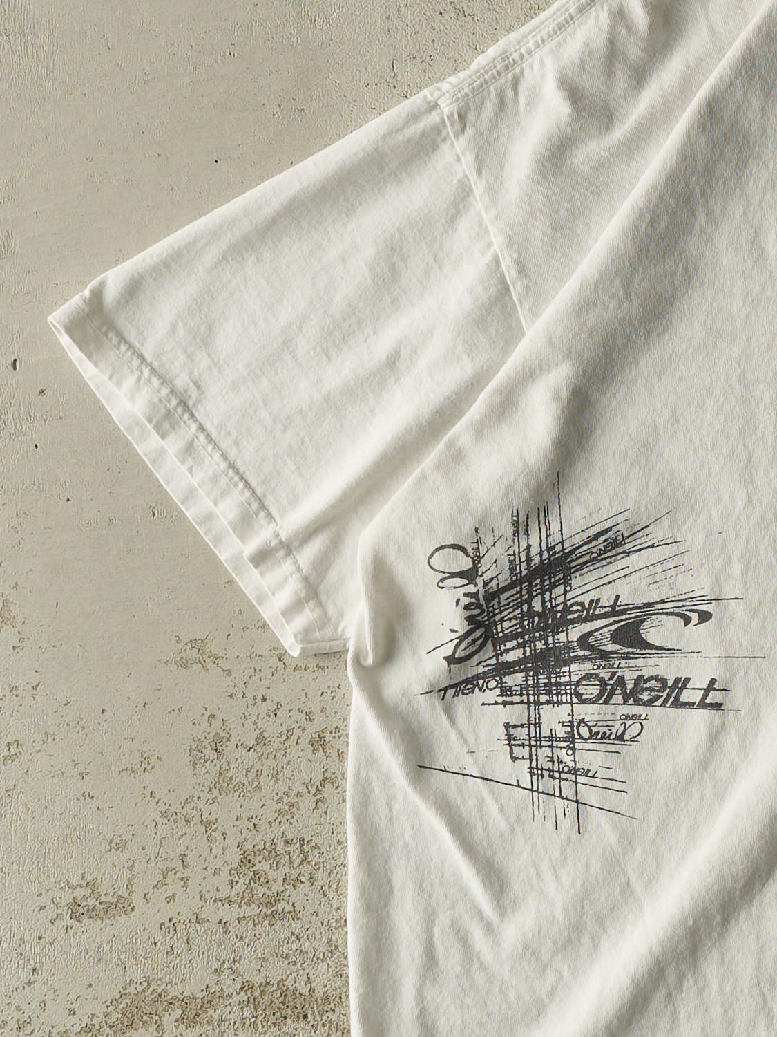 Vintage Y2K White O'Neill Tee (L)