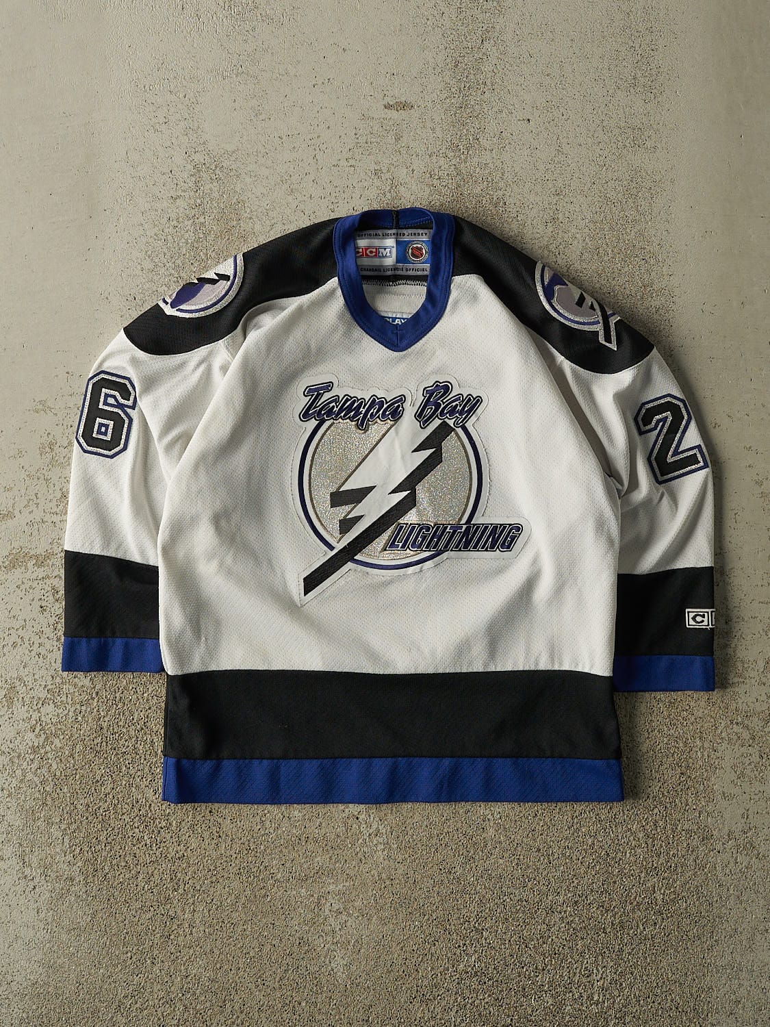 Vintage Y2K White Tampa Bay Lightning #26 Martin St. Louis Jersey (S)