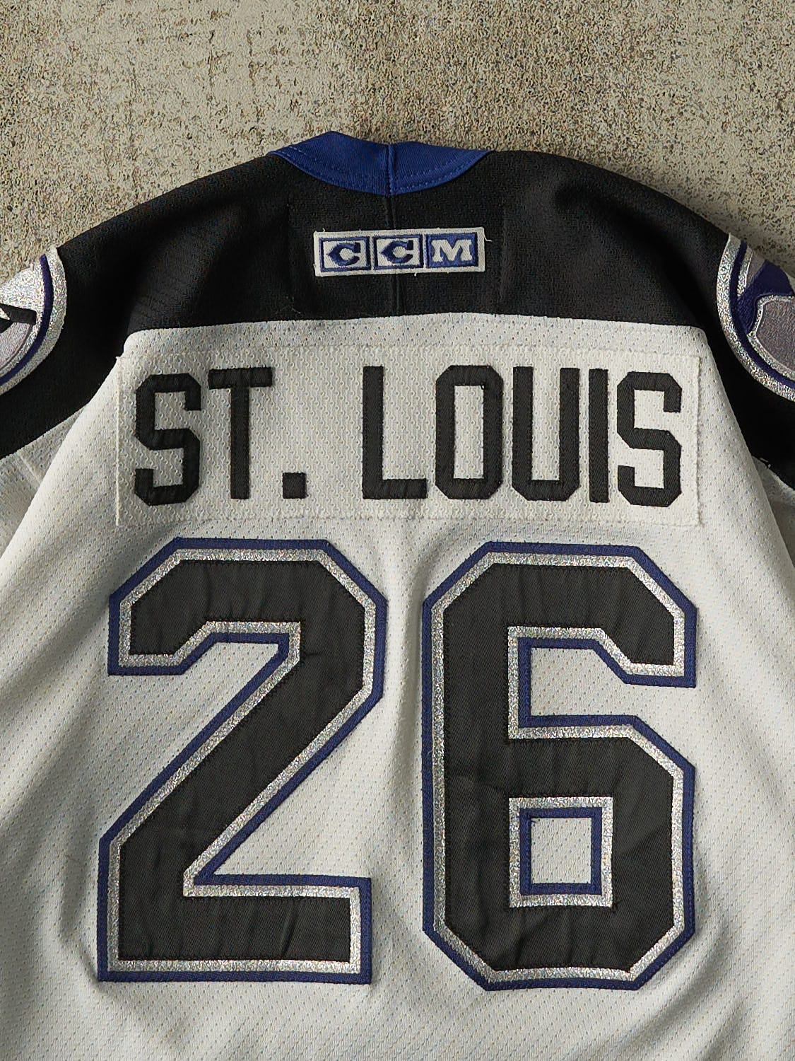 Vintage Y2K White Tampa Bay Lightning #26 Martin St. Louis Jersey (S)