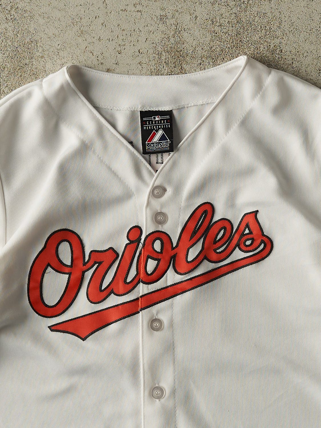 Vintage Y2K White Baltimore Orioles #13 Manny Machado Baseball Jersey (S/M)