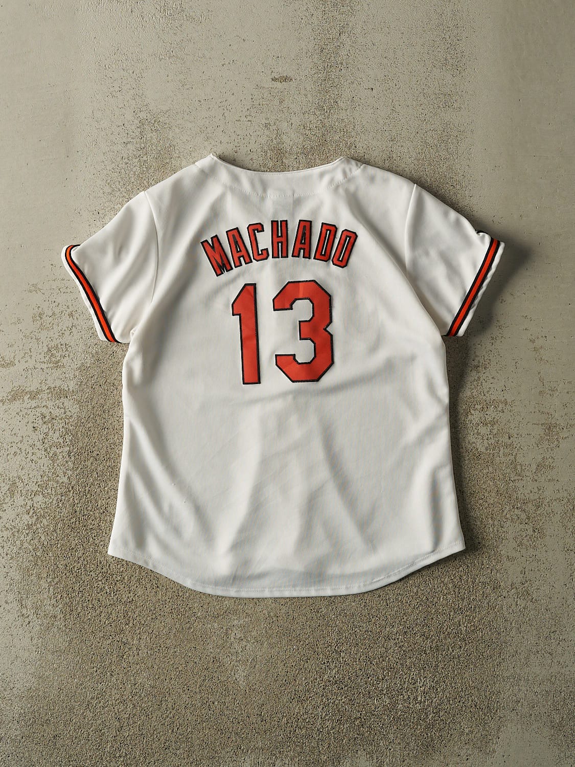 Vintage Y2K White Baltimore Orioles #13 Manny Machado Baseball Jersey (S/M)