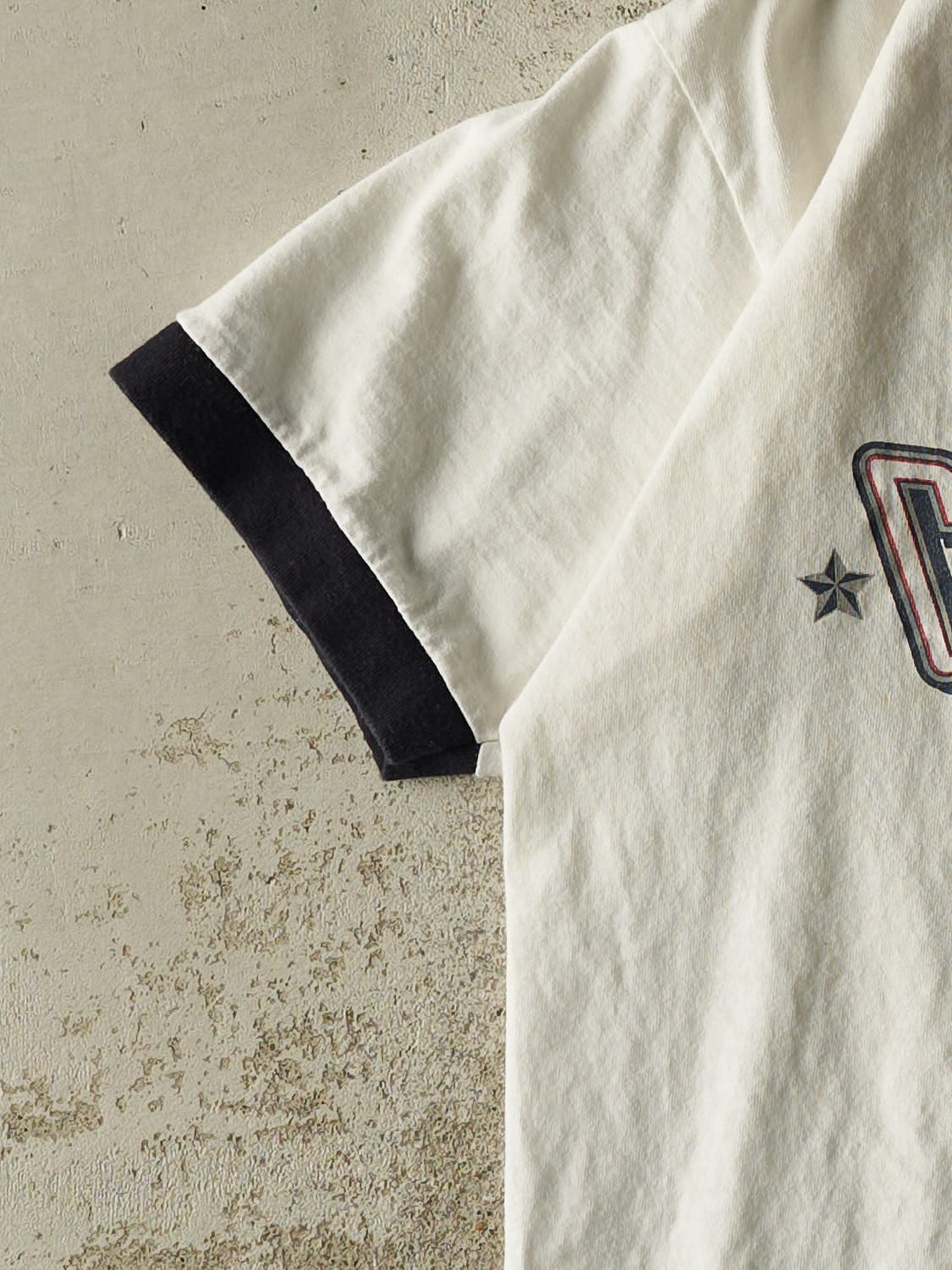 Vintage 04' White New England Patriots Super Bowl Champions Tee (M/L)
