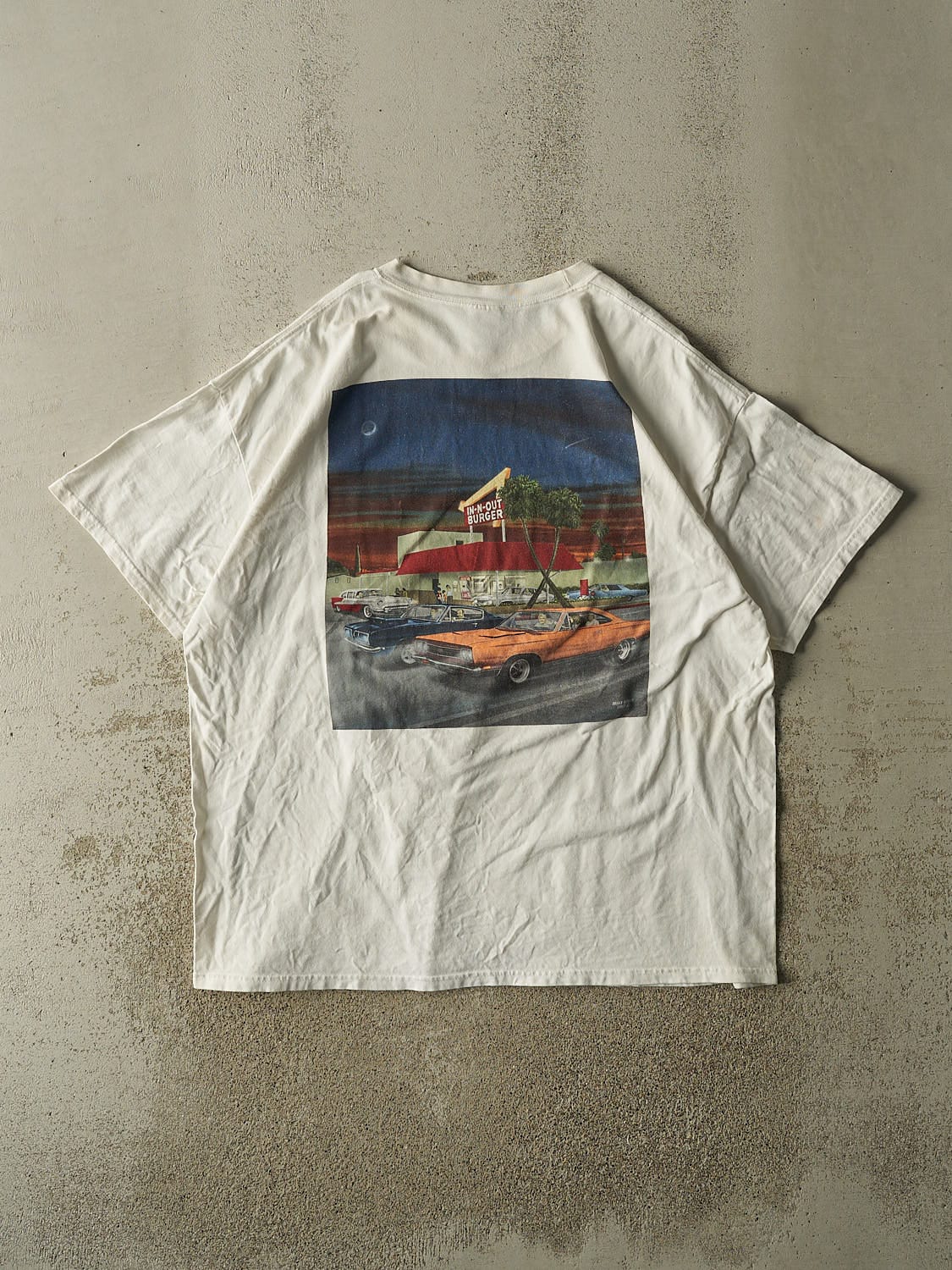 Vintage 07' White In 'N' Out Burger Las Vegas Tee (XL/XXL)