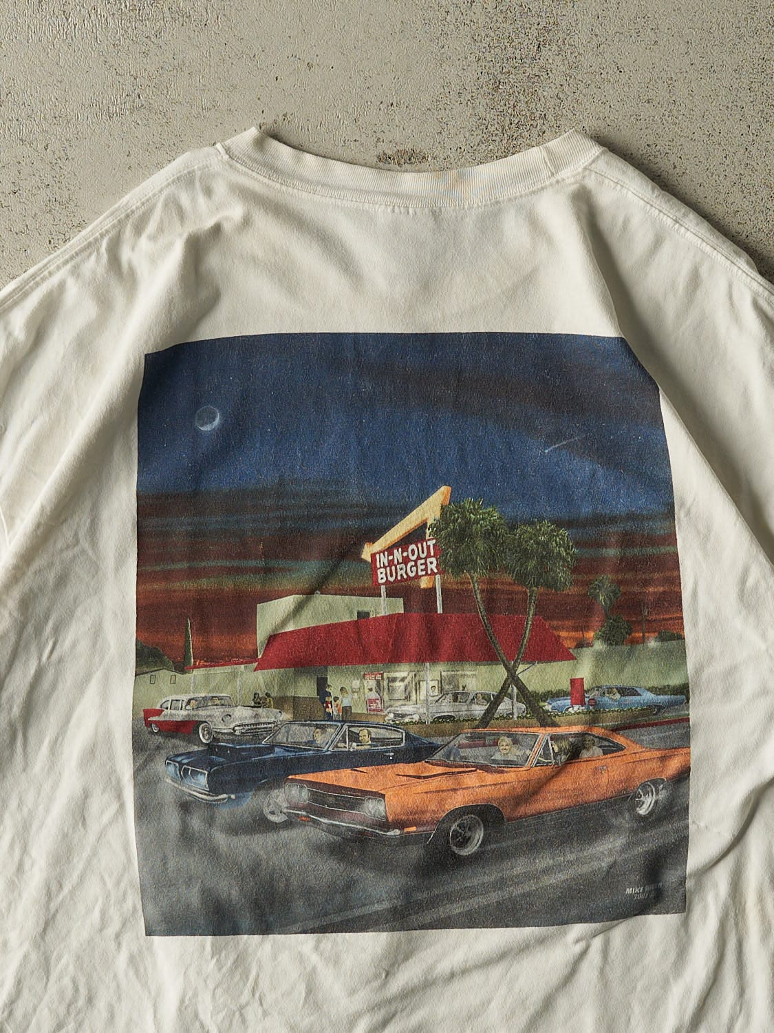 Vintage 07' White In 'N' Out Burger Las Vegas Tee (XL/XXL)