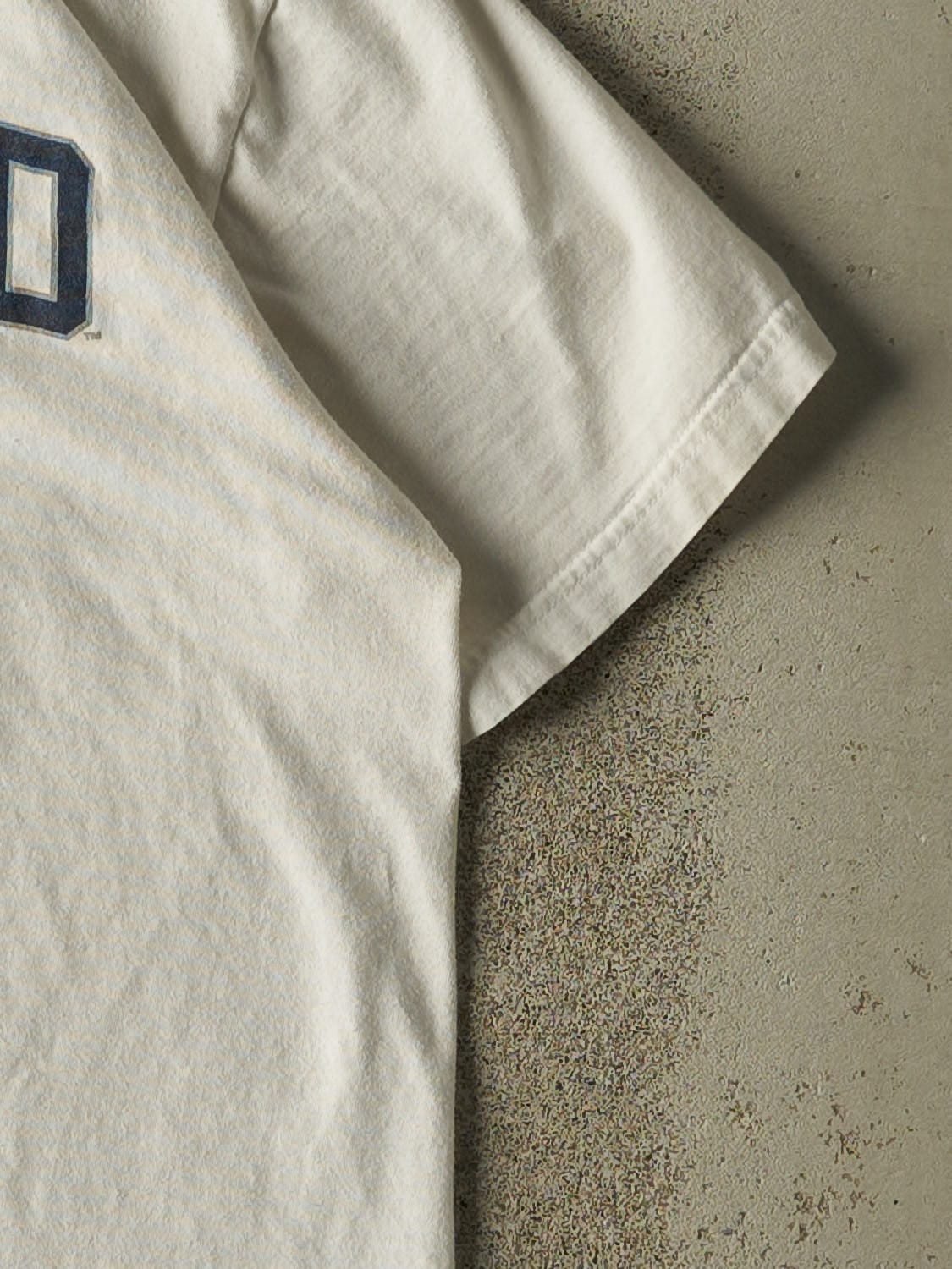 Vintage Y2K White Nike Geneseo Tee (S/M)