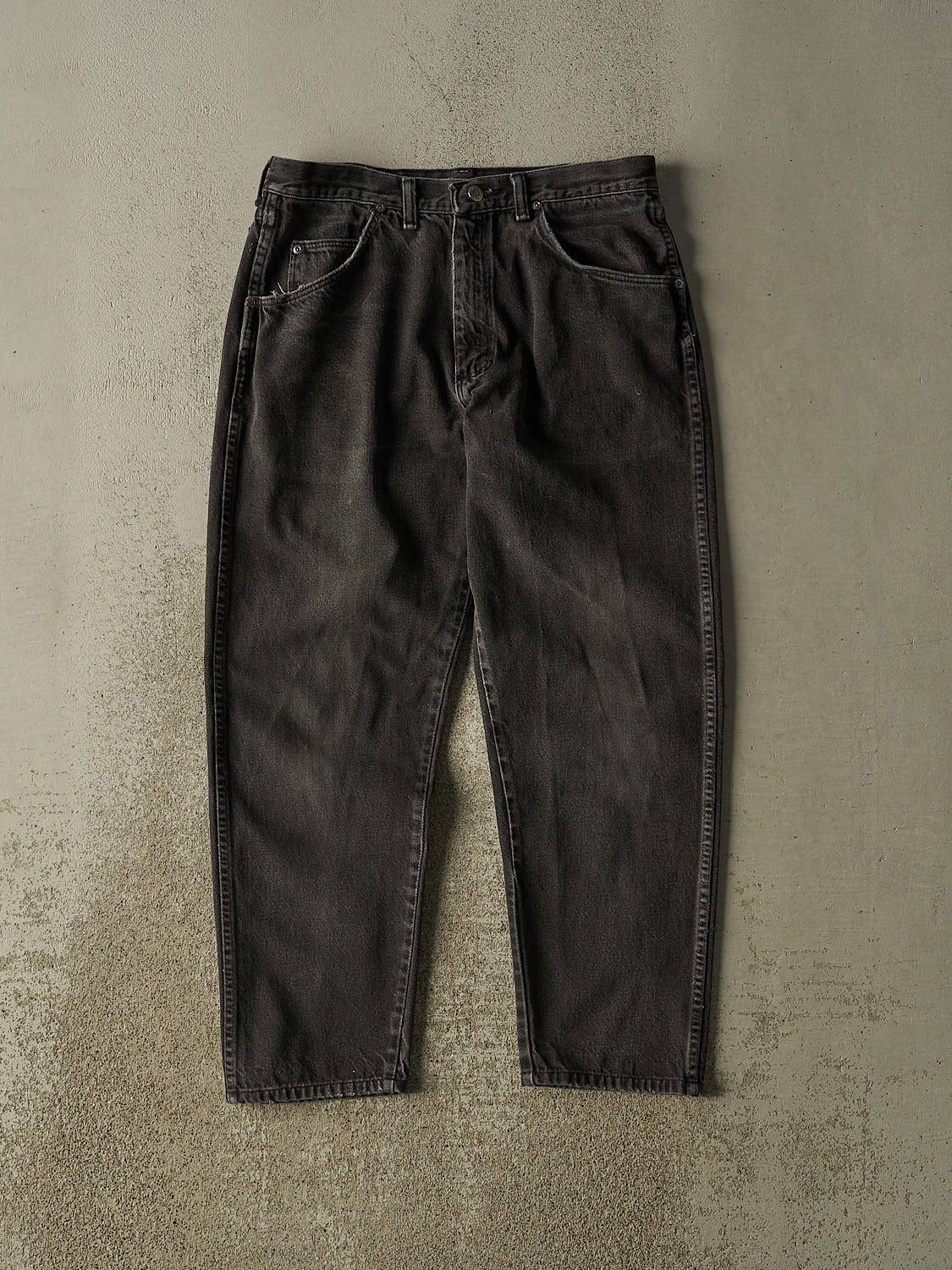 Vintage 90s Faded Black Wrangler Denim Pants (32x27.5)