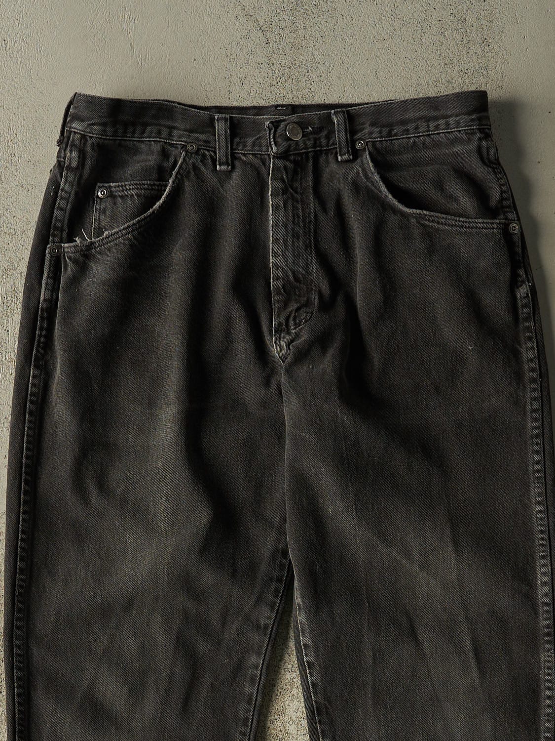 Vintage 90s Faded Black Wrangler Denim Pants (32x27.5)