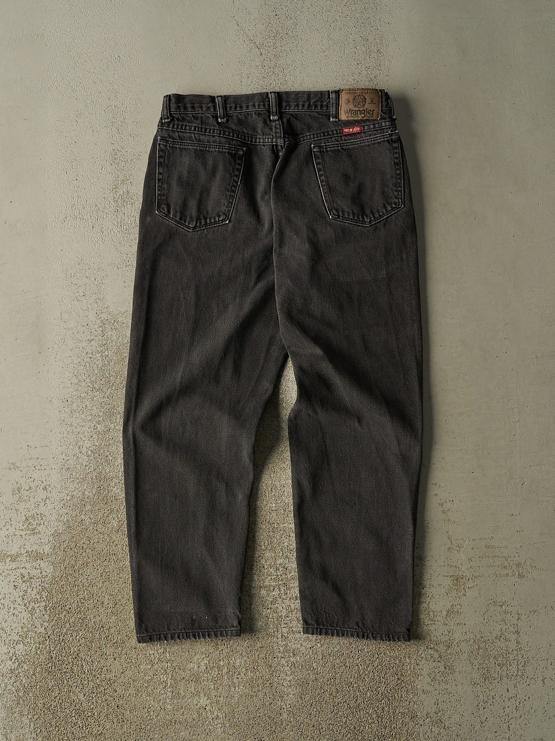 Vintage 90s Faded Black Wrangler Denim Pants (32x27.5)