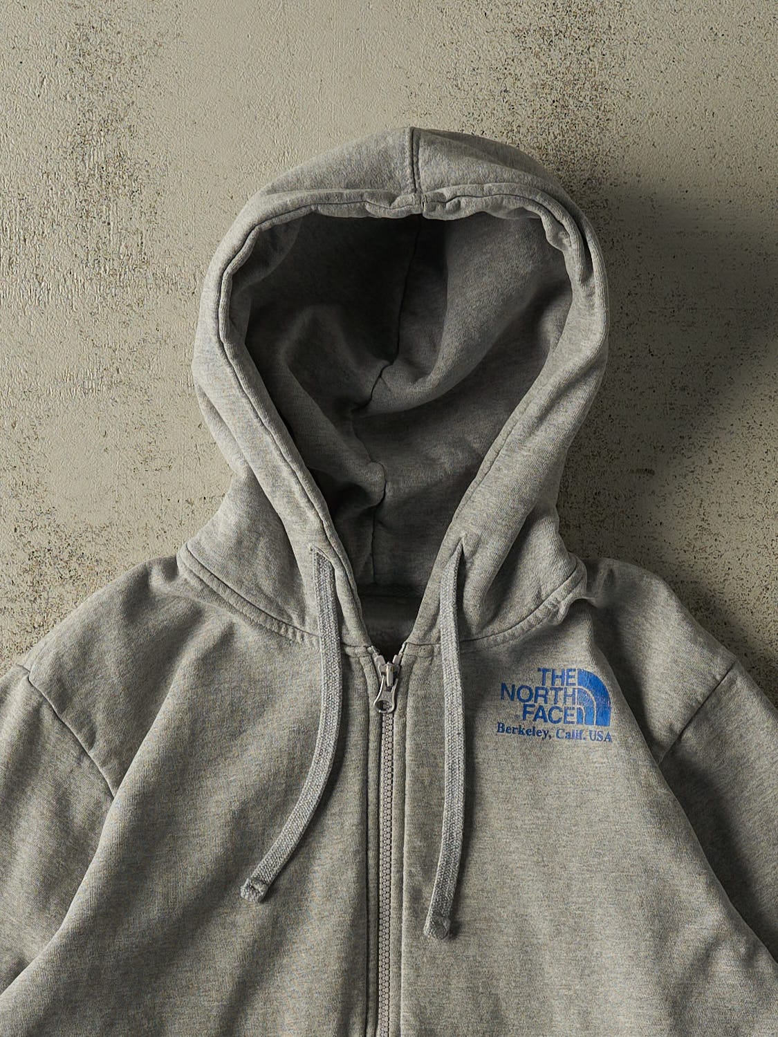 Vintage Y2K Grey The North Face Berkeley Hoodie (S/M)