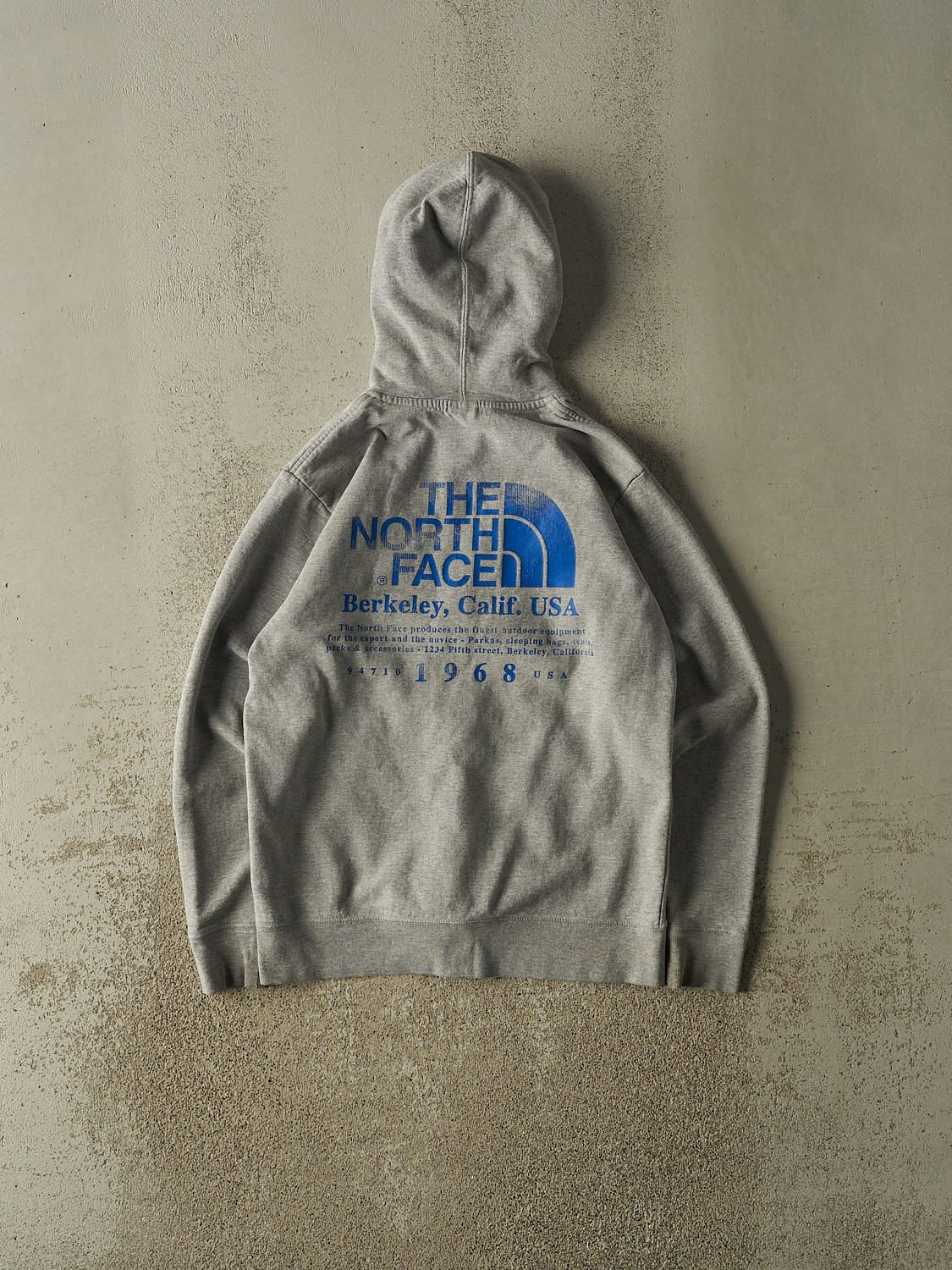 Vintage Y2K Grey The North Face Berkeley Hoodie (S/M)