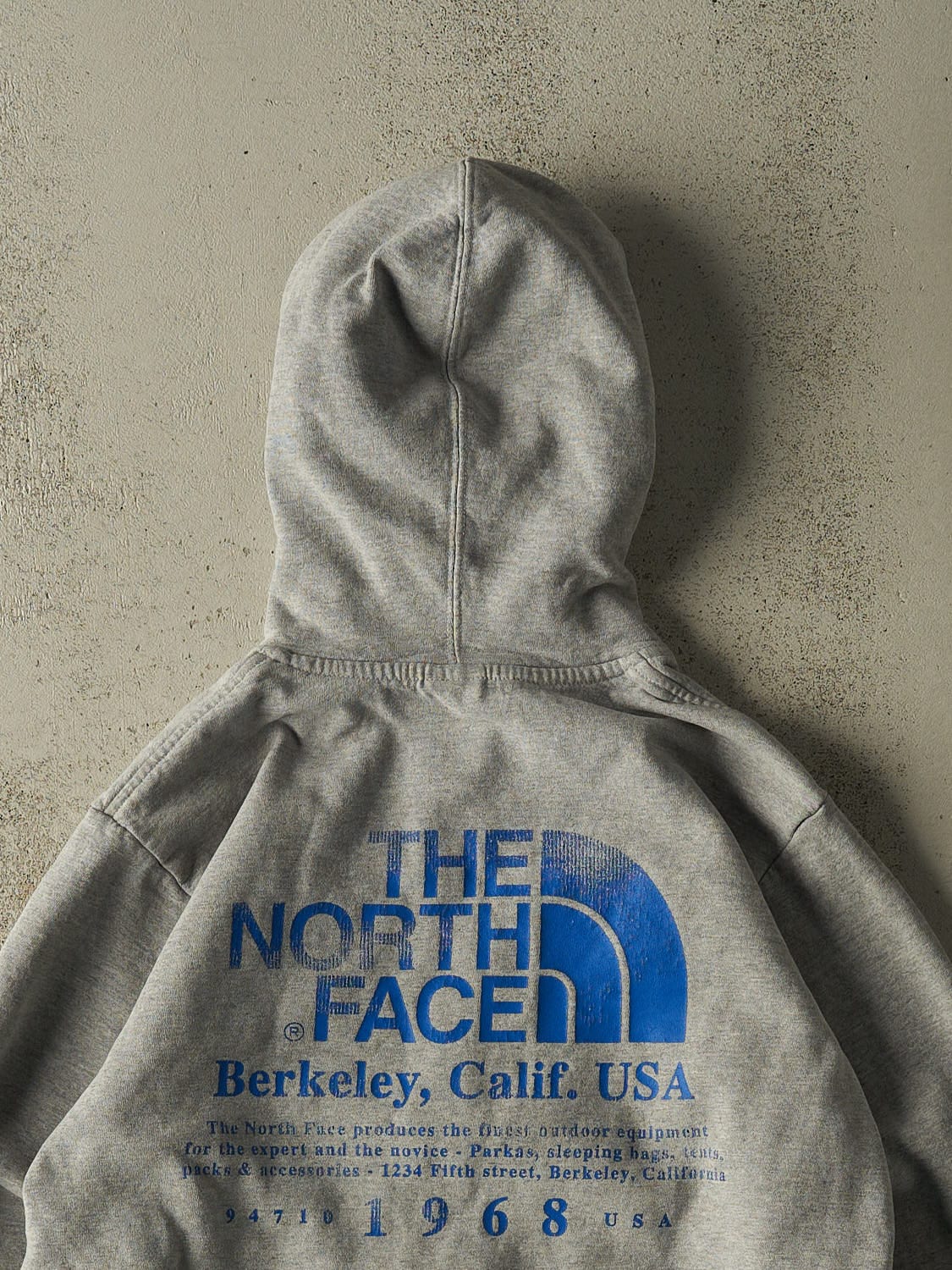 Vintage Y2K Grey The North Face Berkeley Hoodie (S/M)