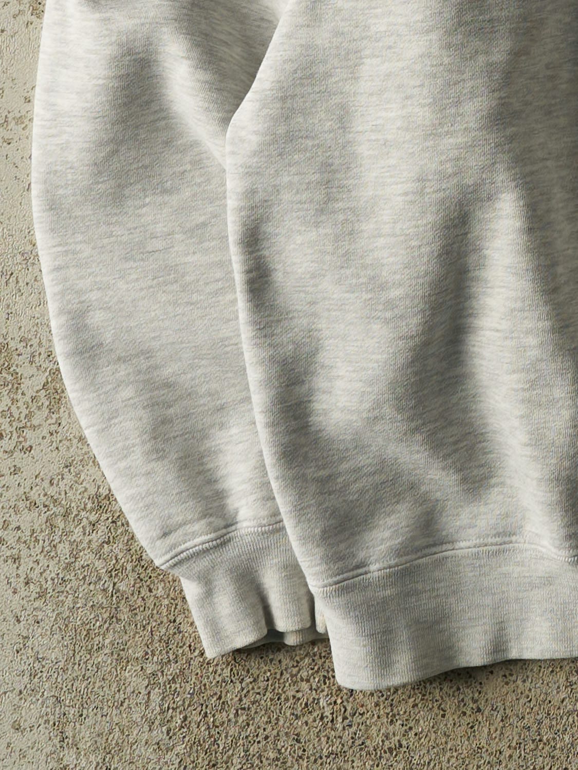 Vintage 90s Heather Grey Lake Tahoe California Embroidered Crewneck (XL)