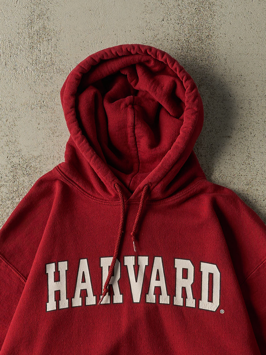 Vintage 90s Red Harvard University Hoodie (S)
