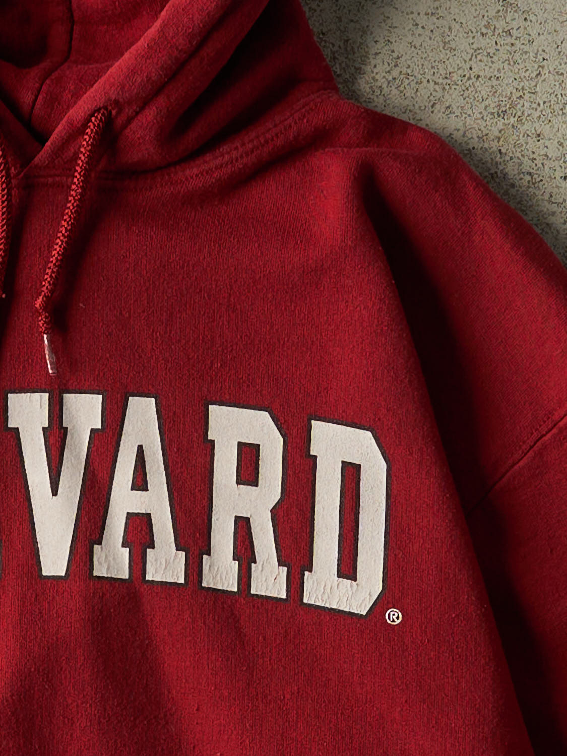 Vintage 90s Red Harvard University Hoodie (S)