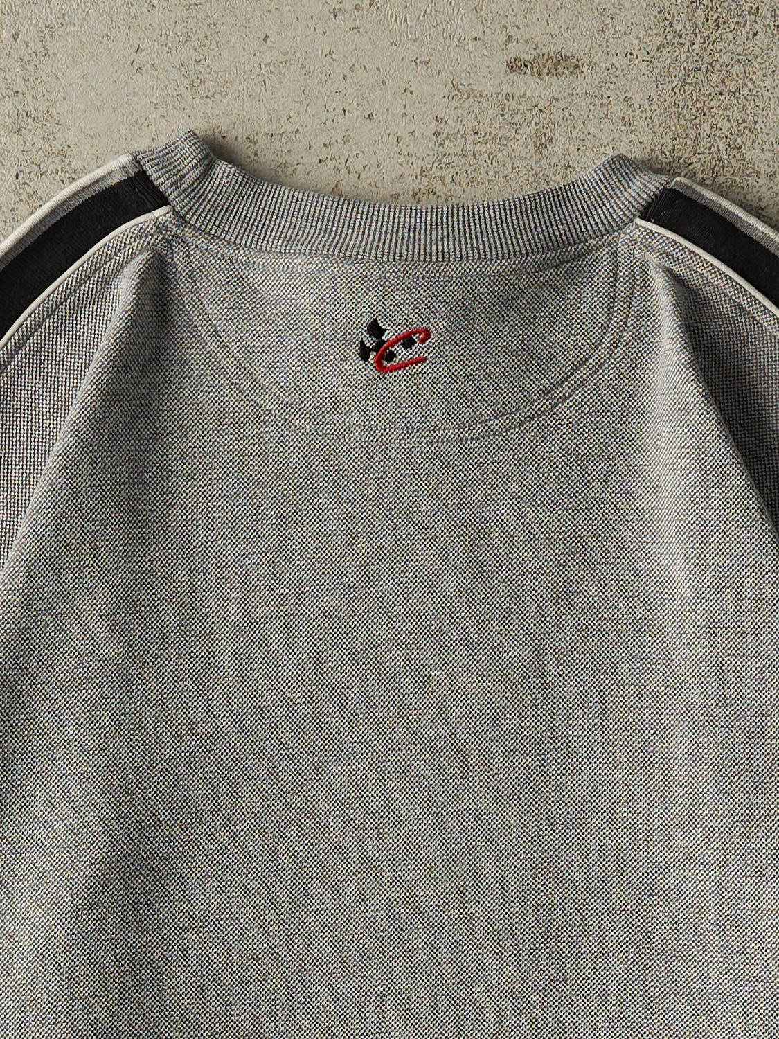 Vintage 90s Grey Dale Earnhardt Lightweight Textured Crewneck (M/L)