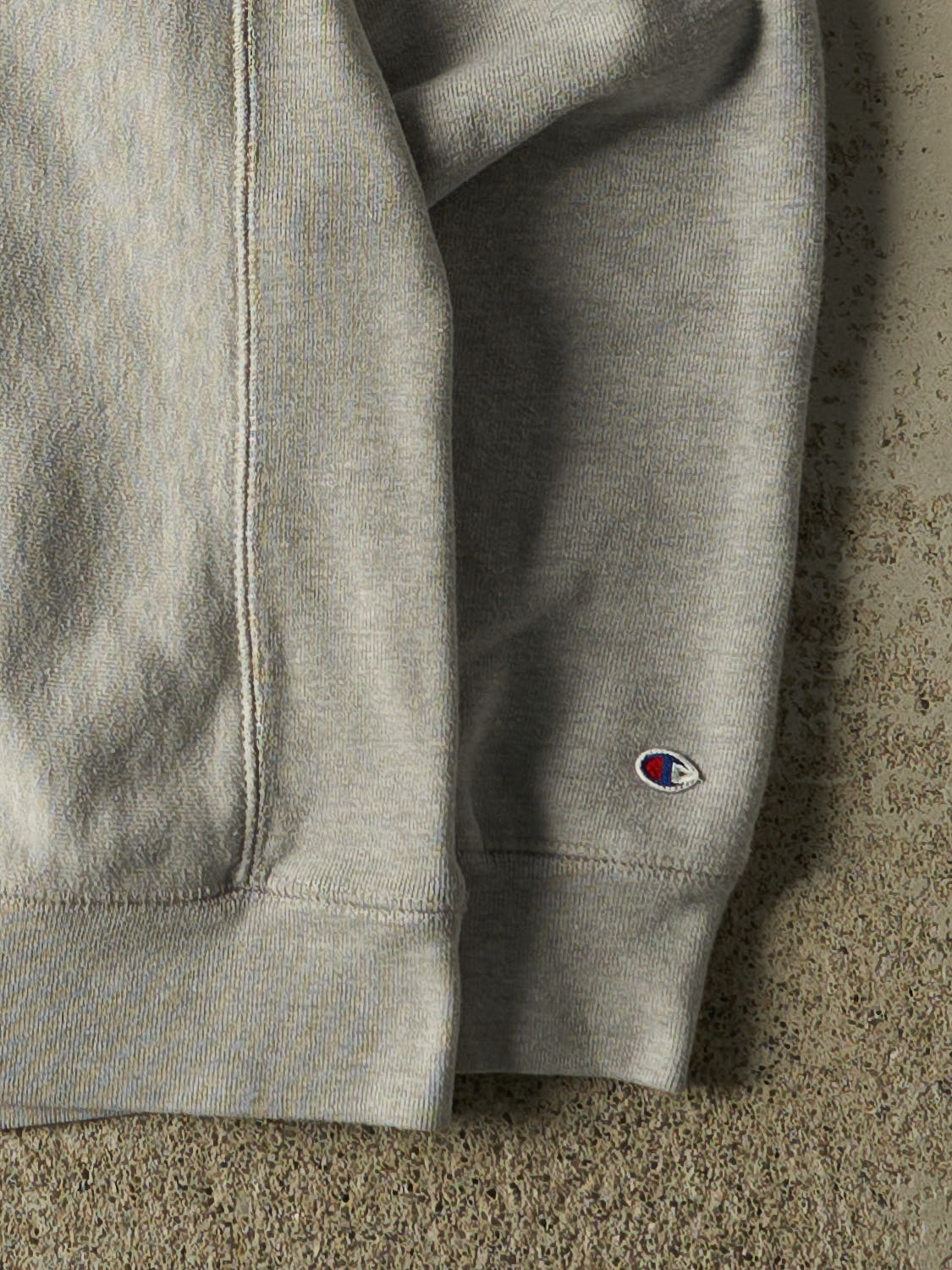 Vintage Y2K Grey Champion Reverse Weave Newport Rhode Island Crewneck (S/M)