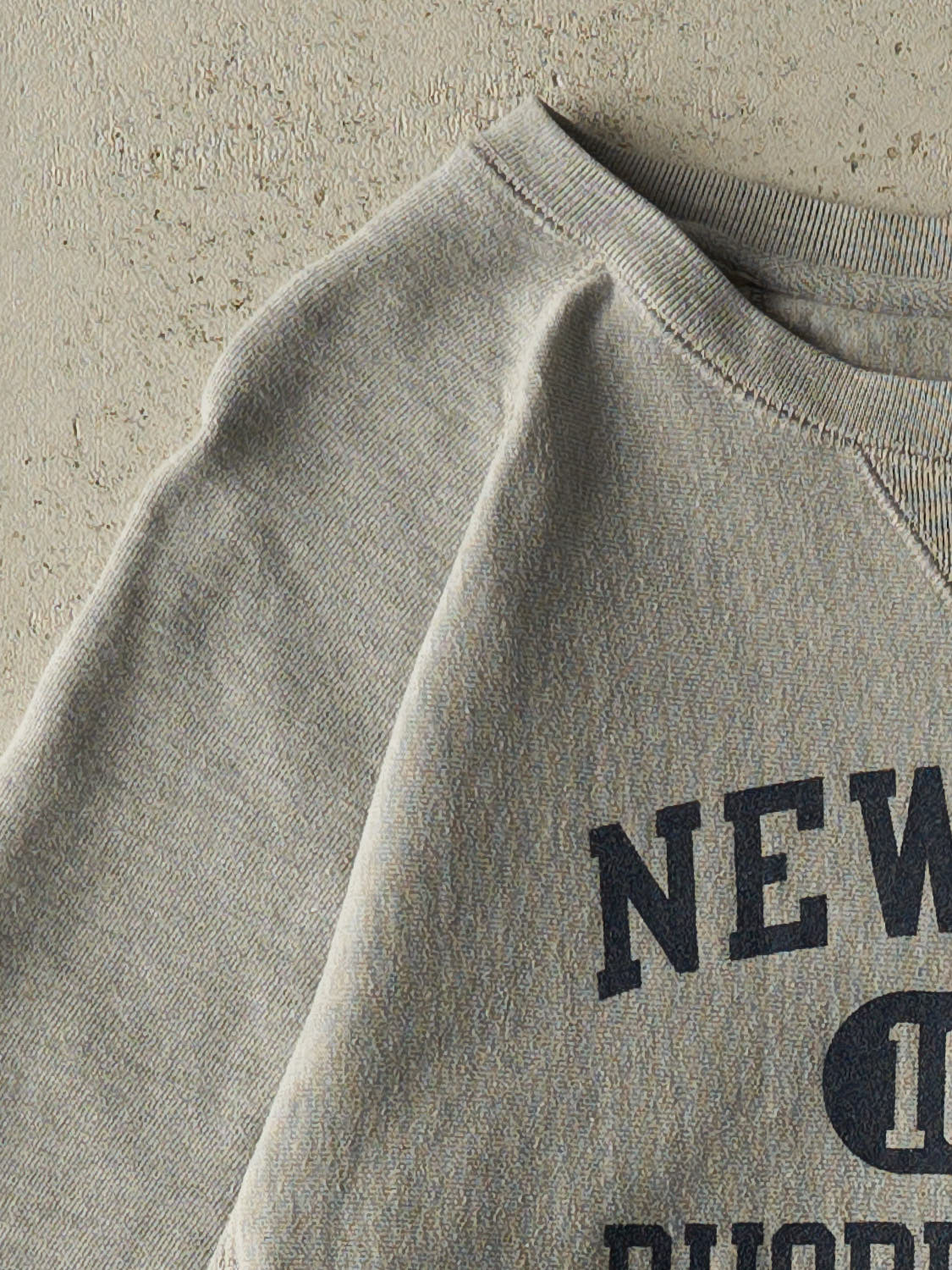 Vintage Y2K Grey Champion Reverse Weave Newport Rhode Island Crewneck (S/M)