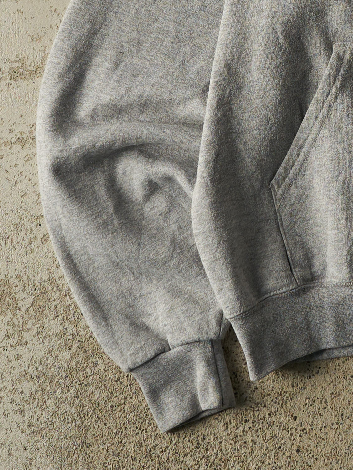 Vintage Y2K Grey University of Notre Dame Fighting Irish Hoodie (XS/S)
