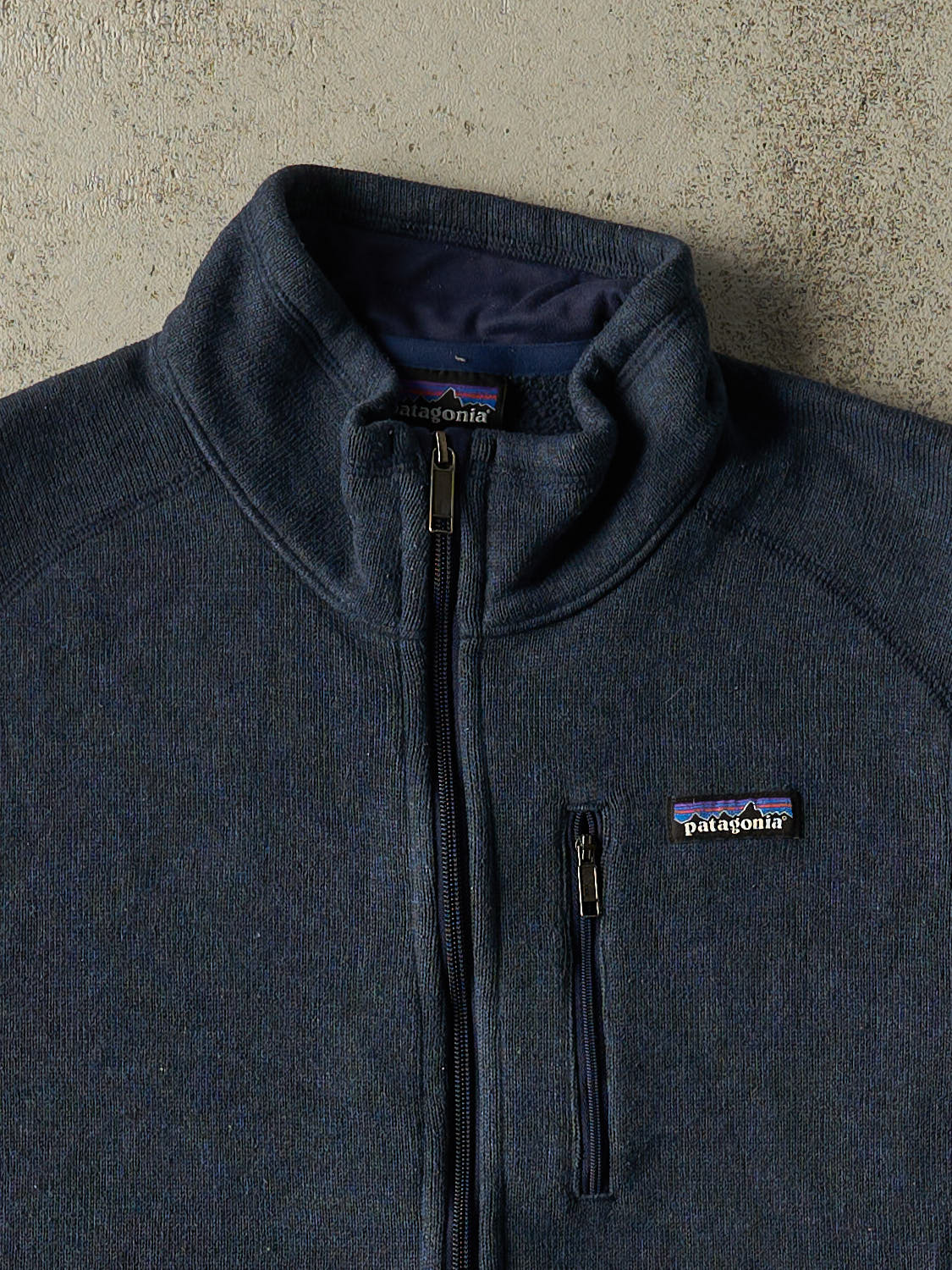 Vintage Y2K Navy Blue Patagonia Vest (M)
