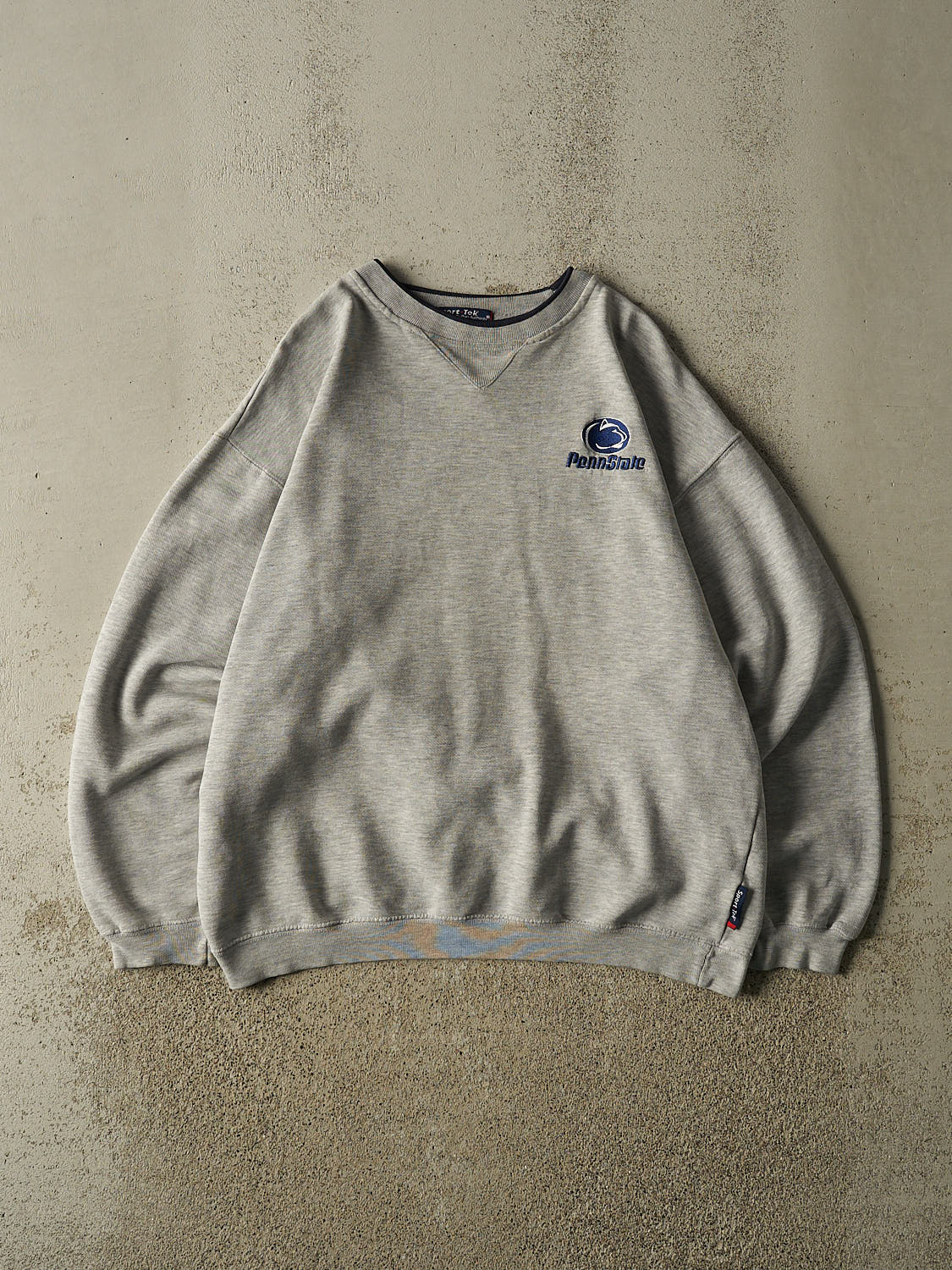 Vintage Y2K Grey Penn State University Crewneck (L)