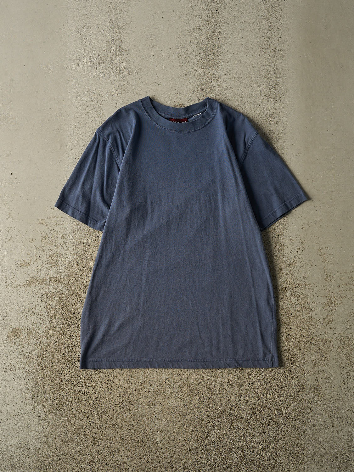 Vintage Y2K Blue Blank Tee (M/L)