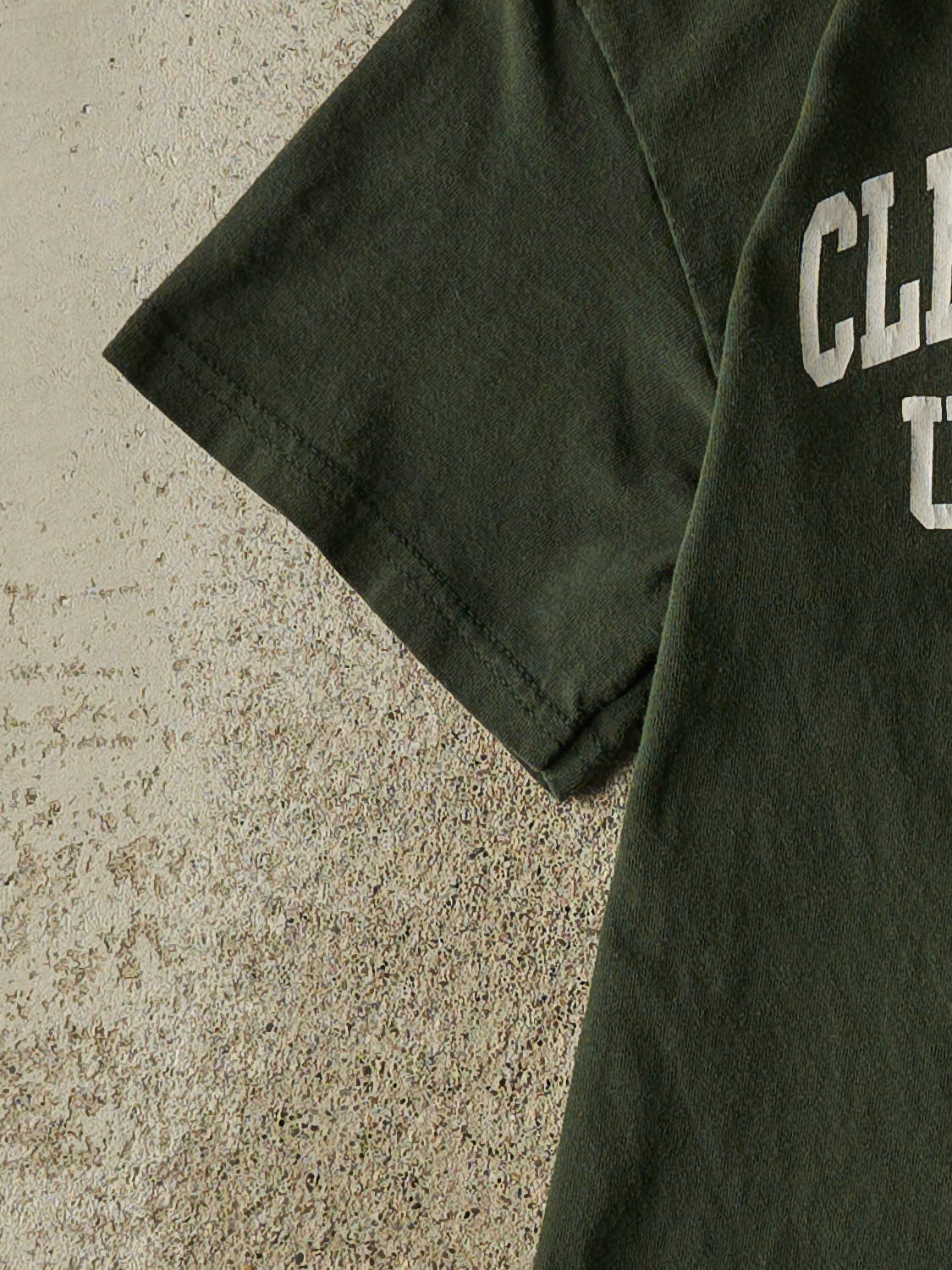 Vintage Y2K Green Cleveland State University Tee (XS/S)