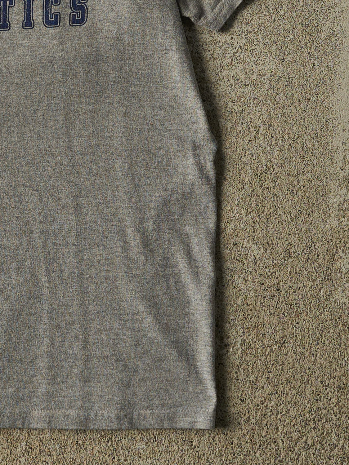 Vintage Y2K Grey Russell Athletic Spartan Athletics Tee (S)