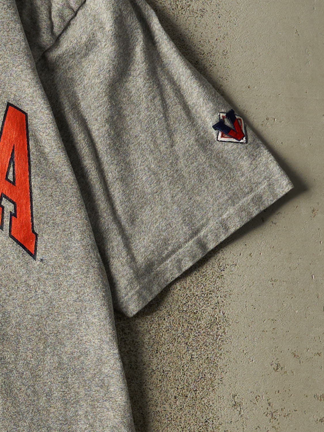 Vintage 90s Grey University of Virginia Single Stitch Tee (L/XL)
