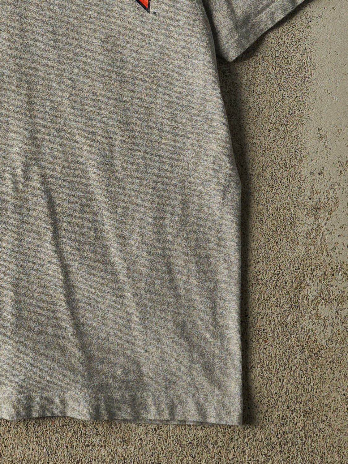 Vintage 90s Grey University of Virginia Single Stitch Tee (L/XL)