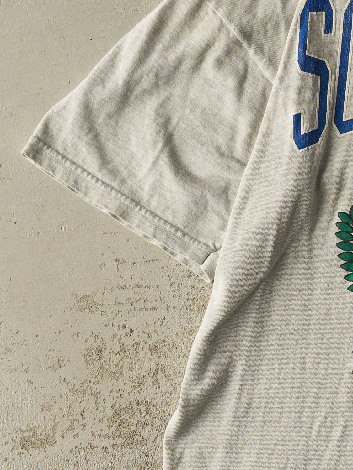 Vintage 90s Heather Grey Scituate Rhode Island Tee (L)