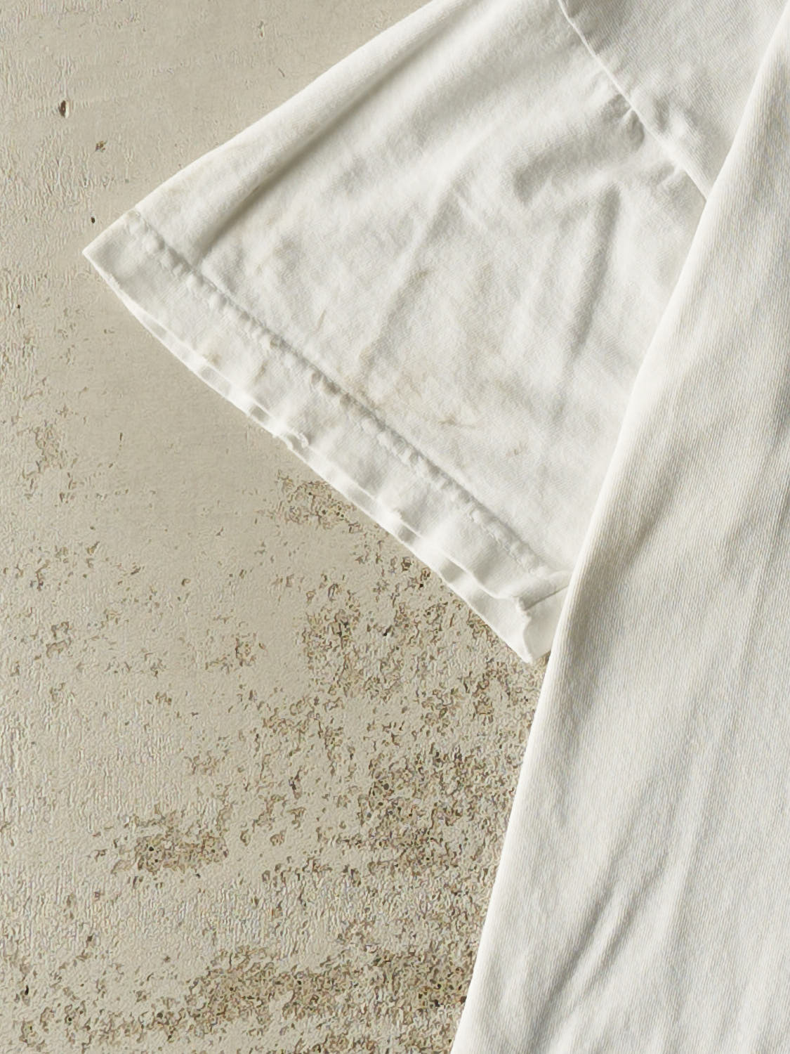 Vintage 90s White Adidas Logo Tee (S/M)