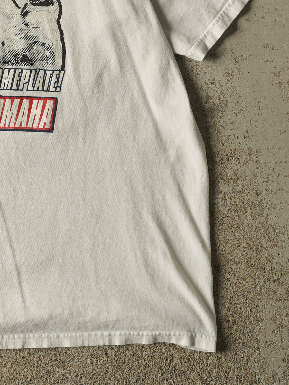 Vintage 07' White NCAA College World Series Tee (XL/XXL)