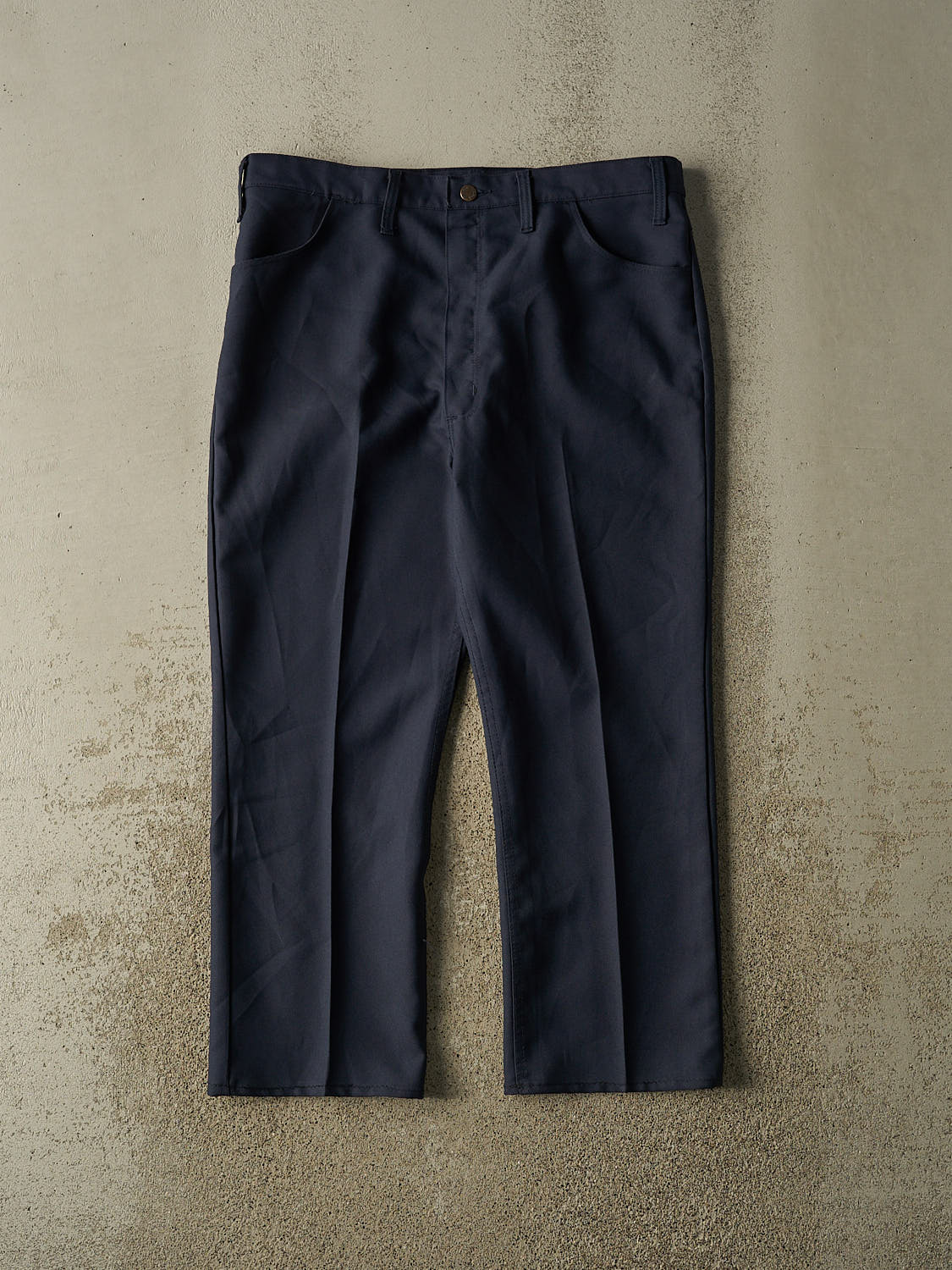 Vintage 90s Navy Blue Wrangler Chino Pants (36x26)