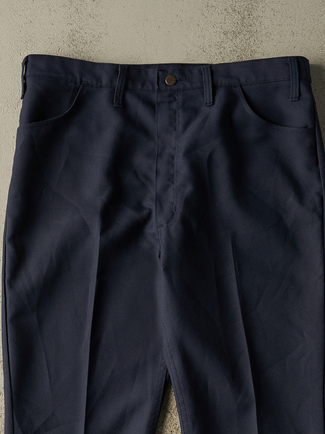 Vintage 90s Navy Blue Wrangler Chino Pants (36x26)