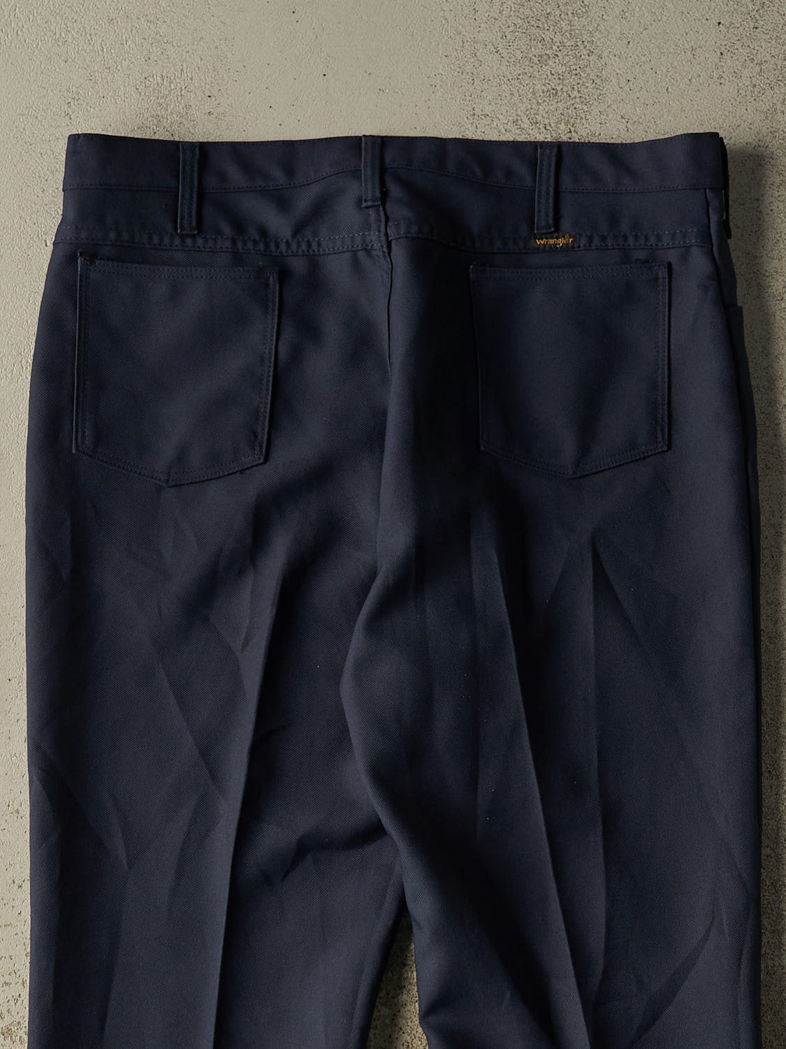 Vintage 90s Navy Blue Wrangler Chino Pants (36x26)